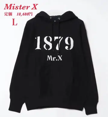 새상품 [ Mister X ] 미스터엑스 1879 후드티 후디 L