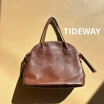 TIDEWAY 핸드백 가죽 보스턴 미니