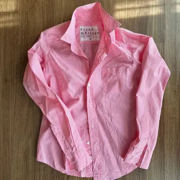 Frank & Eileen 깅엄 체크 셔츠 XS