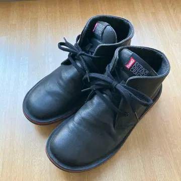 Camper 가죽 미드컷 부츠 블랙 25cm