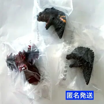 제일복권 고질라 괴수난무 E상 몬스터 헤드 마그넷 3종