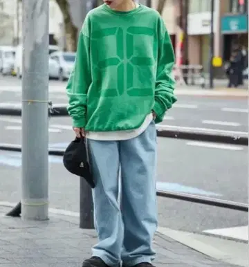 [ CIAOPANIC TYPY ] 빈티지 맨투맨 빅 사이즈 트레이닝복