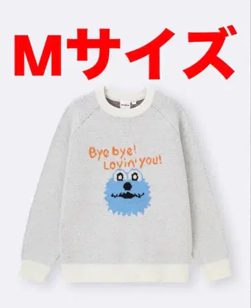 GU x 퍼펫 스unsun 오버사이즈 니트 풀오버 M 사이즈