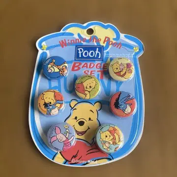 Winnie the Pooh 배지 세트 7개입