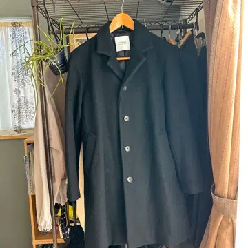 STUDIOUS product by Tokyo 블랙 체스터 코트