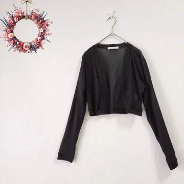 시어 가디건 볼레로 시스루 겉옷 냉방병 예방 루즈핏 상의