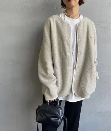 단톤 노카라 플리스 자켓 42