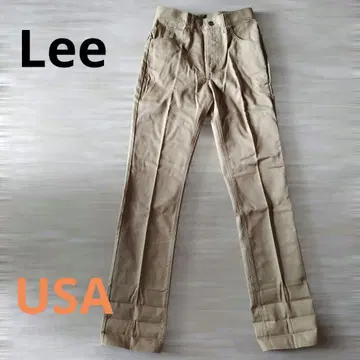 리 빈티지 USA 베이지 스트레이트 팬츠 허리 29