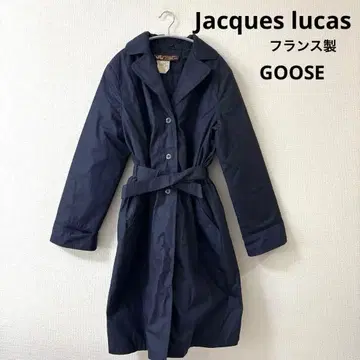 고급 브랜드 잭 루카스 롱 코트 트렌치코트 구스