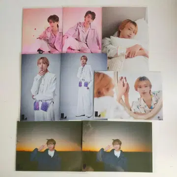 [ 익명 배송 ] Lienel 콘도 슌타 브로마이드 8장 세트