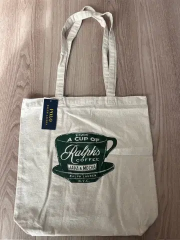 미사용 새상품 Ralph's Coffee 랄프스커피 토트백