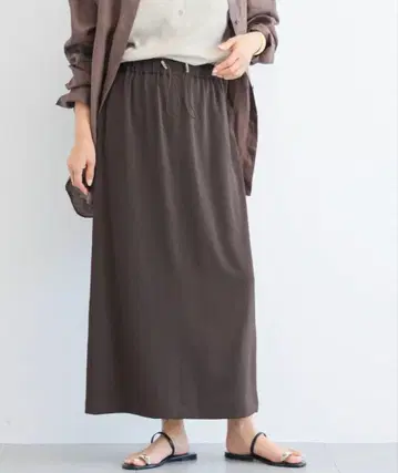 BARNYARDSTORM/ 더블 크로스 드로스트 스커트