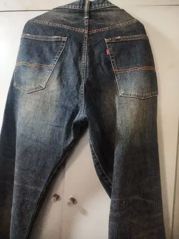 GLHEART+ 다크 블루 데님 팬츠