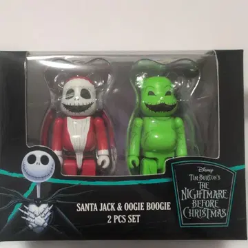 BE@RBRICK SANTA JACK & OOGIE BOOGIE