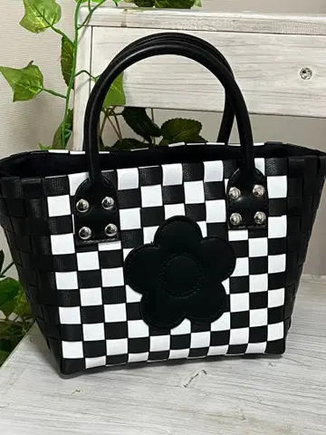 마리콴트 미니 토트 바스켓백