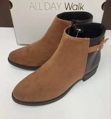 올데이워크 (24.5cm) 카멜/브라운 부츠 간이 방수