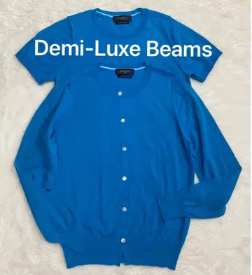 새상품급 Demi-Luxe BEAMS 앙상블 블루