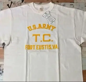 [ XL ] 미사용품 웨어하우스 FORT EUSTIS OFF tee