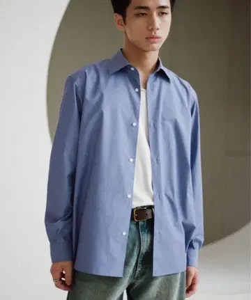 WYM MICRO SPAN BASIC DRESS SHIRT S 사이즈