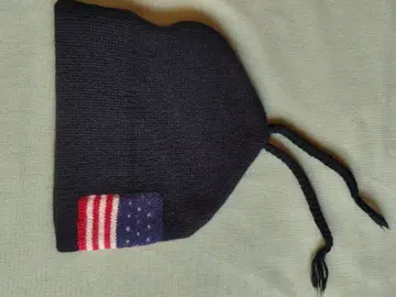 POLO SPORT 니트 모자 네이비