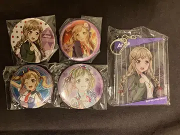 Poppin'Party 이치가야 아리사 캔뱃지 아크릴 키링 묶음 판매