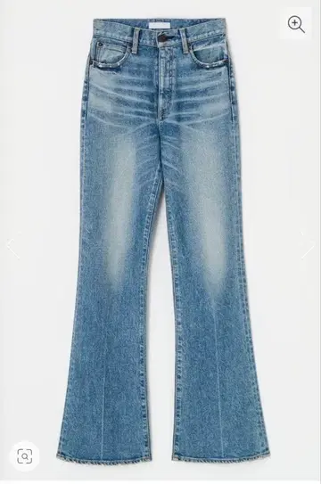 [ MOUSSY ] MVS 플레어 데님 24inch 블루