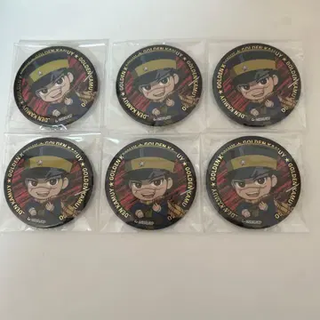 골든 카무이 스기모토 황금 유희 캔뱃지