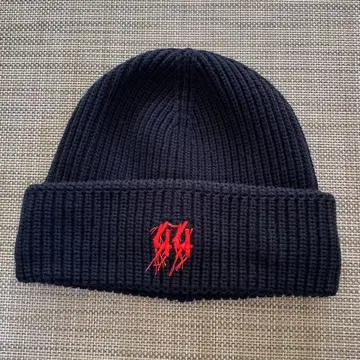 44 LABEL GROUP 니트 모자 블랙