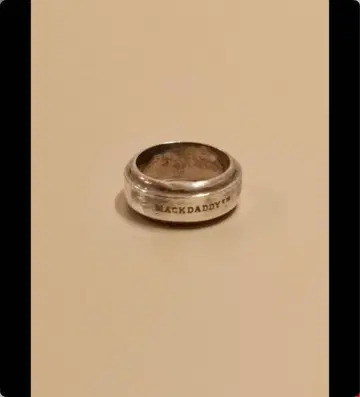MACKDADDY 실버 반지