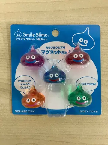 드래곤 퀘스트 슬라임 클리어 마그넷 5개 세트