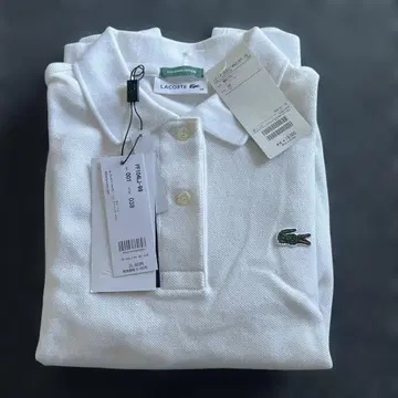 LACOSTE 익스클루시브 에디션 피케 셔츠 M 여성용 긴팔