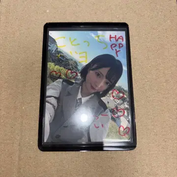 NMB48 타카하시 코토네 포토 카드 친필