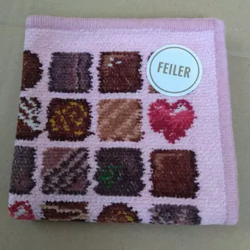 FEILER 페이러 코프레 드 쇼콜라 손수건 WEB 한정판 미사용 새상품