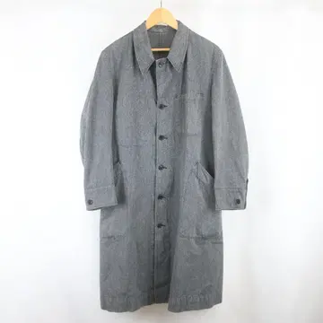 새상품급 50s VINTAGE 프랑스 밀리터리 블랙 샴브레이 코트