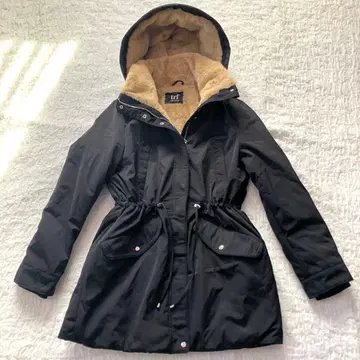 ZARA 자라 trf 모즈 코트 보아 안감 블랙 방한 하자품