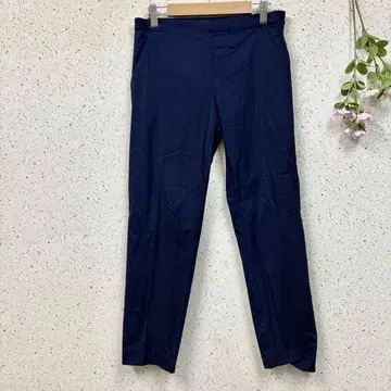 새상품급 [ UNIQLO ] 유니클로 앵클 팬츠 스트레치 네이비 (M)