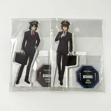 건담 SEED 최애 여행 아크릴 스탠드 키라 & 아스란