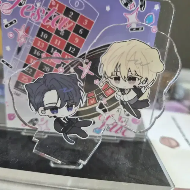 데못죽 아크릴스탠드, 아크릴블럭