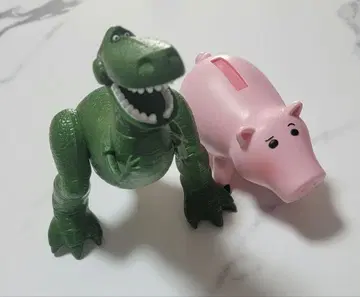 묶음 판매 토이스토리 렉스 햄 피규어