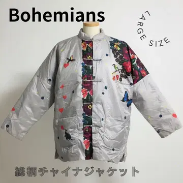 Bohemians 꽃무늬 나비 프린트 자켓 L 사이즈