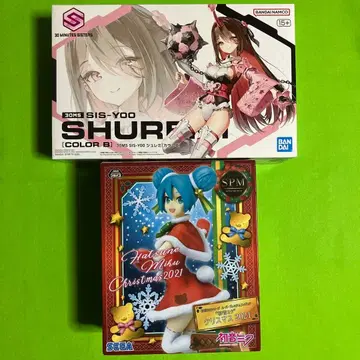 [ 미개봉 새상품 ] 30MS 슈레미 프라모델 하츠네 미쿠 피규어 세트