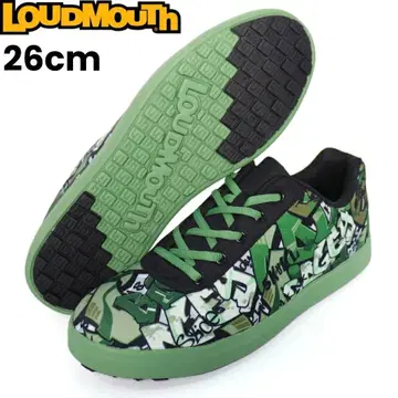 [새상품] 라우드마우스 골프화 26cm 택스카모 x 모스그린