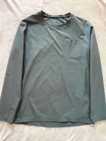 Houdini 남성용 L 그레이 긴팔 티셔츠