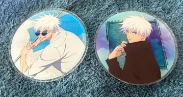 주술회전 그라테 아크릴 코스터 고죠 사토루 총 2점 세트