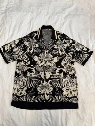 ZARA 니트 반팔 셔츠