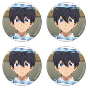 [ 4 ] Free! 하이스피드 핸드메이드 캔뱃지 교애니