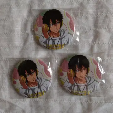 신 테니스의 왕자님 느긋한 타임 캔뱃지 자이젠 히카루