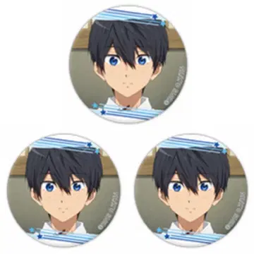 [ 3 ] Free! 하이 스피드 핸드메이드 캔뱃지 교토 애니메이션