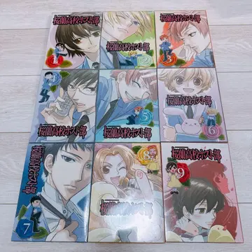 벚꽃난 고등학교 호스트부 DVD 전 9권 세트