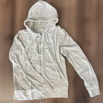 yohaku 벨로아 후드티 화이트